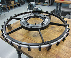 Structural Steel Fabrication of Stator Support Assembly Ring